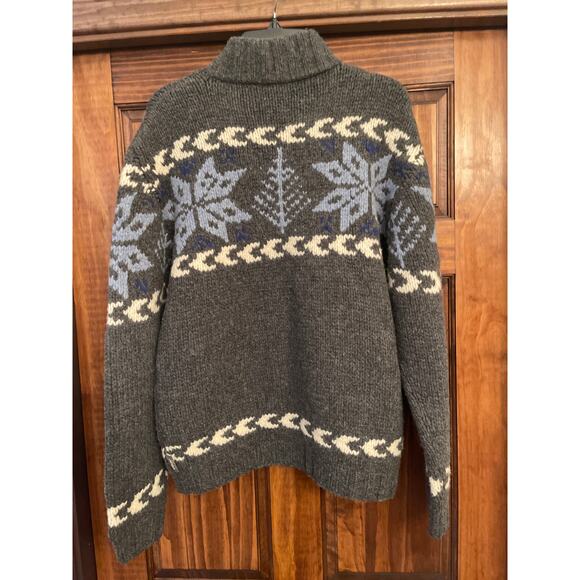 VINTAGE Ted BakerJean lambs will zip front cardigan sweater size (2) Small - Picture 7 of 7